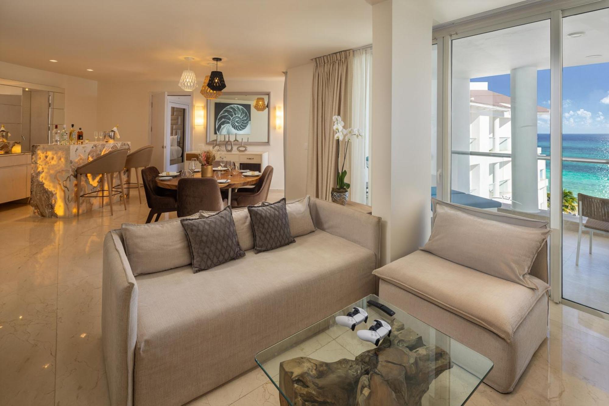Suite Presidencial de dos habitaciones con vistas al mar - Niños y adolescentes gratis
