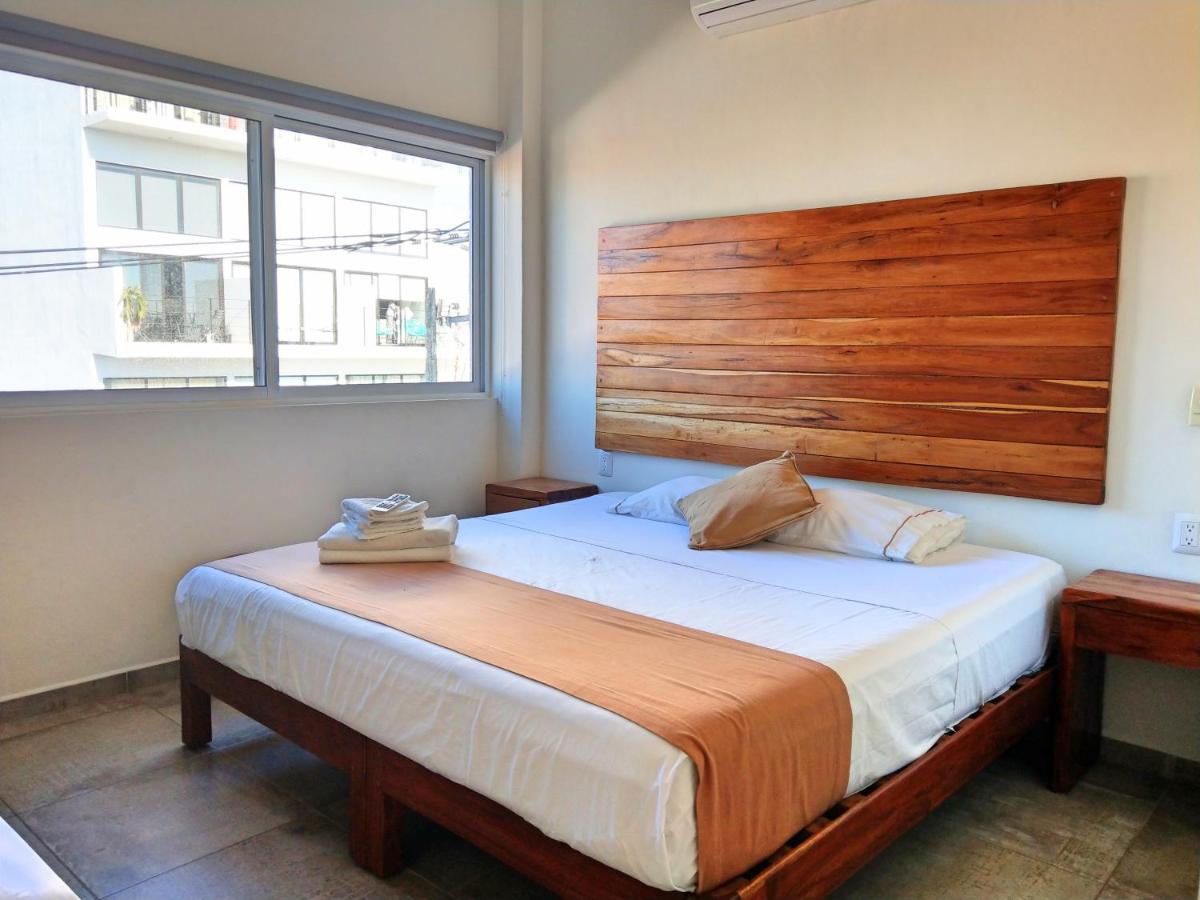 Estudio con cama extragrande